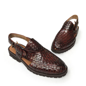 BRAIDED BROWN CHAPPAL 801