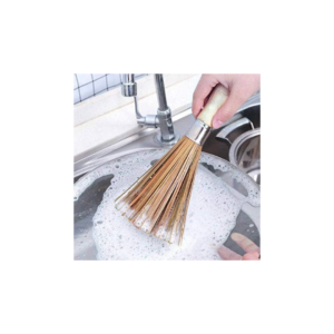 Multipurpose Bamboo Cleaning Brush – 22cm | Natural, Durable & Eco-Friendly Scrubber