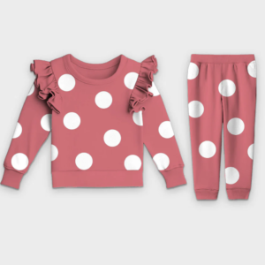 Toddler Girls Fleece Sweatshirt and Pant Outfit Set