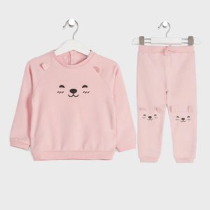 Bear Sweatshirt & Pant Set for Toddlers & Baby