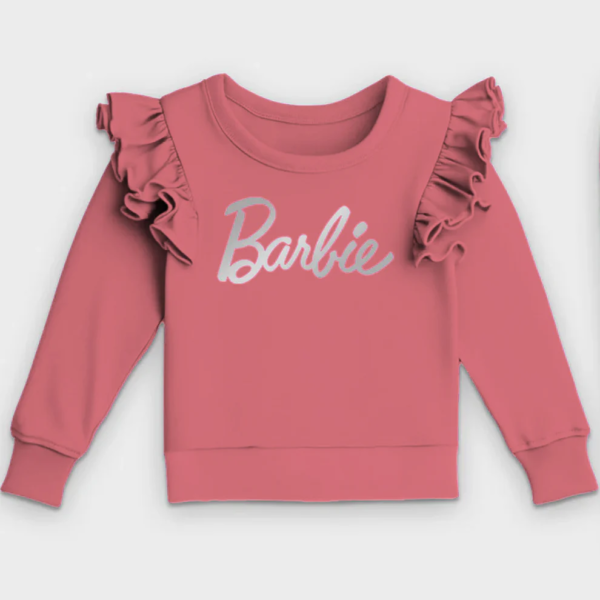 Barbie Toddler Girls Fleece Outfit Set (Shocking Pink) - Image 2