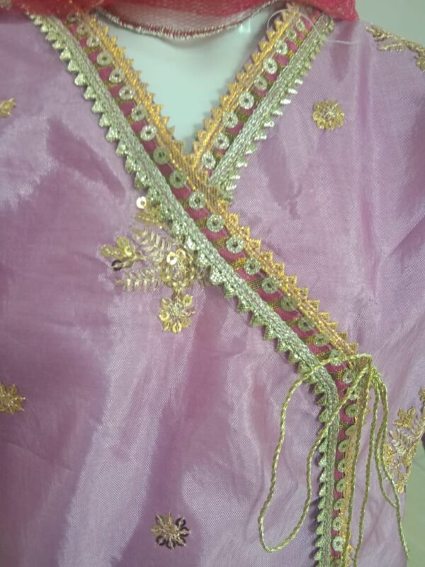 Girls. Party Wear Sharara Set - Image 2