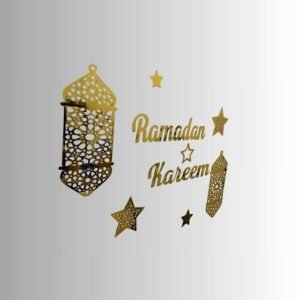 Elegant Ramadan Kareem Wall Decor – Premium Islamic Home Decoration