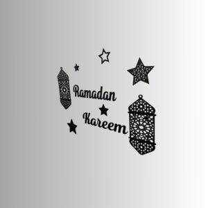 Elegant Ramadan Kareem Wall Decor – Premium Islamic Home Decoration