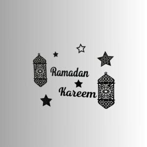 Elegant Ramadan Kareem Wall Decor – Premium Islamic Home Decoration