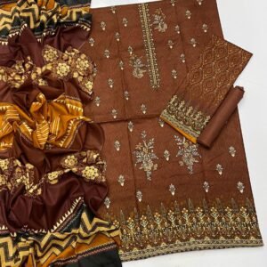 Ajwa Luxury Embroidered 3-Piece