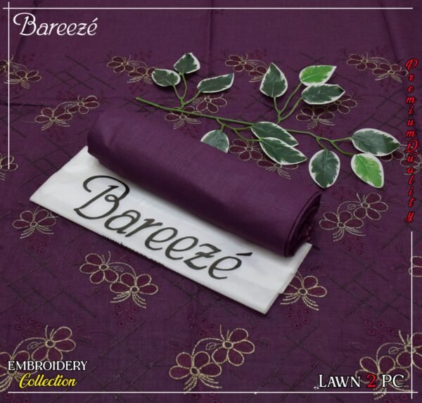 Bareeze Embroidered Lwan 2-pc Suite - Image 4