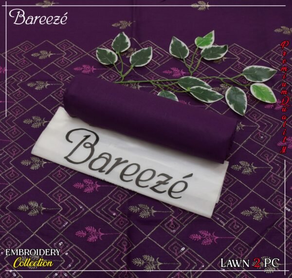 Bareeze Embroidered Lwan 2-pc Suite - Image 8