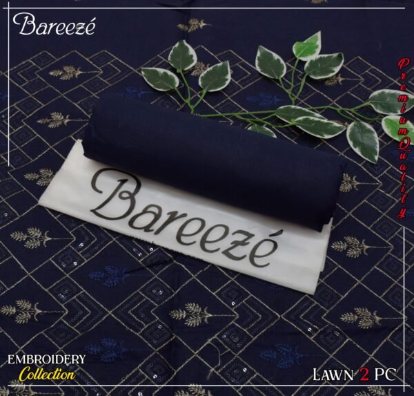 Bareeze Embroidered Lwan 2-pc Suite - Image 7