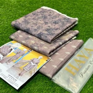 Haya's Printed Lawn 3-pc