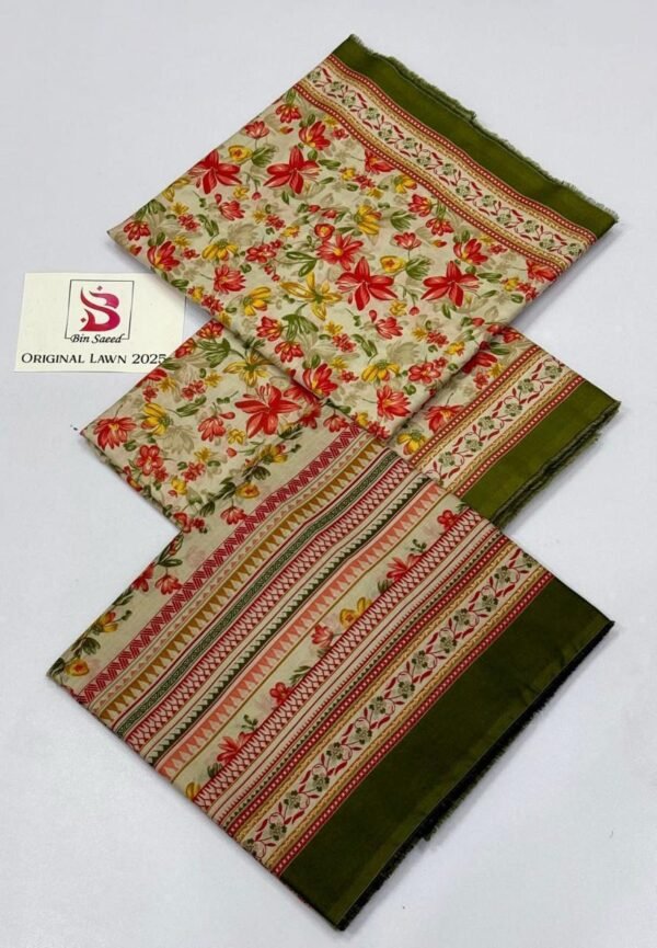 Bs Original Lawn 3-Pc Suit - Image 3