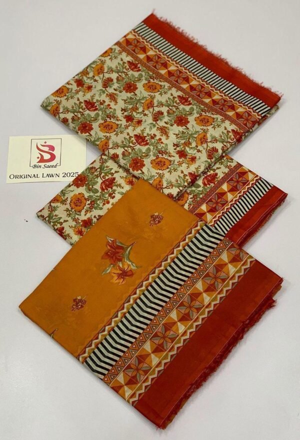 Bs Original Lawn 3-Pc Suit - Image 4
