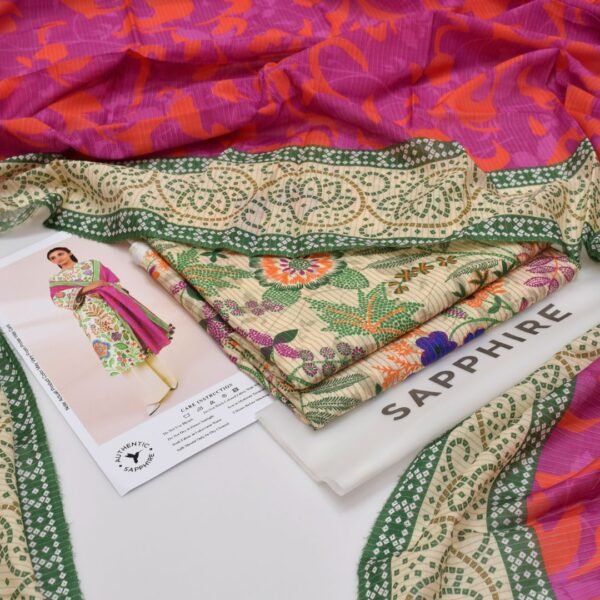 Sapphire Digital Printed Lawn 3-Piece - Image 2