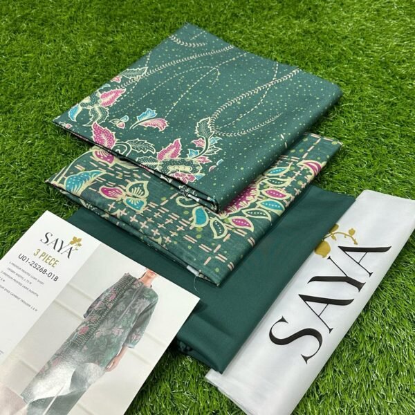 Digital Printed Lawn 3-Pc Suit