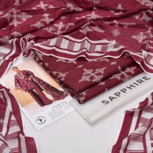 Digital Printed Lawn Bana Dora 3-pc