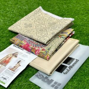 Digital Printed Premium Lawn 3-Pc Suit