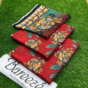 Printed Doria Lawn 3-Pc Suit