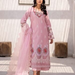 Embroidered Lawn 3-pc Suit