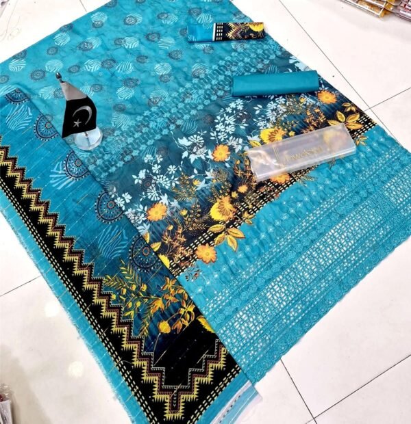 Embroidered Lawn 90/70 3-Pc - Image 2