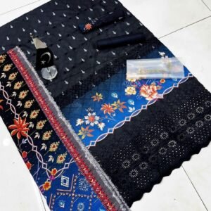 Export Quality Embroidered Lawn 3-Pc