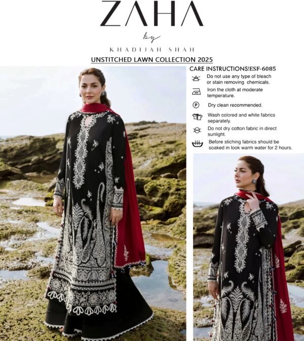 Embroidered Lawn 90/70 3pc