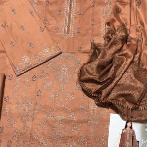 Banadoriya Embroidered Lawn 3-pc