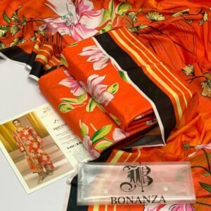 Printed Lawn 3-pc Suit