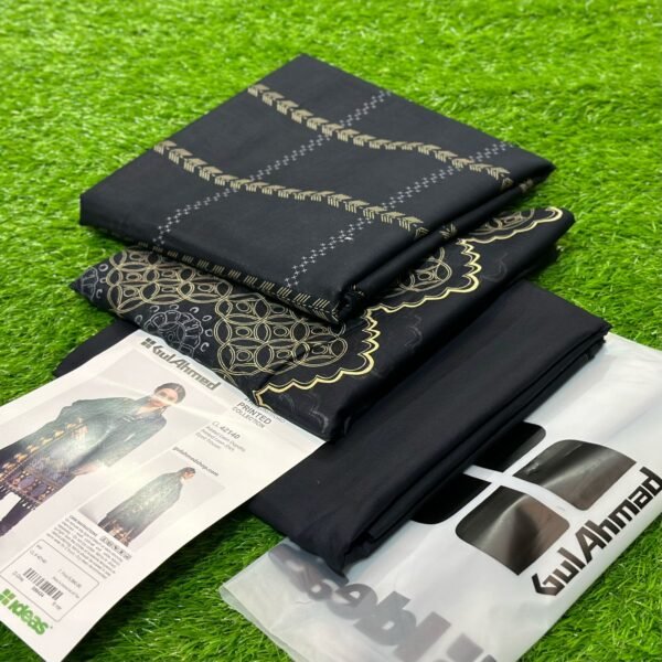 Gul Ahmad Digital Printed Premium Lawn 3-Pc Suit