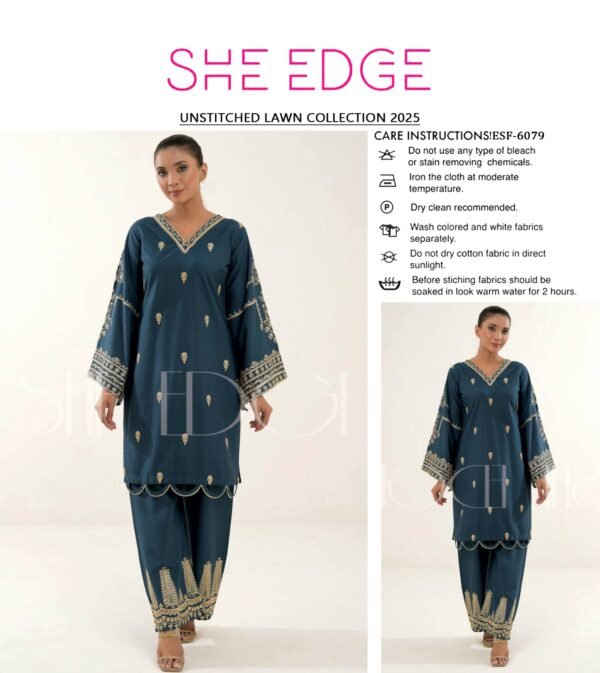 Embroidered Lawn 2-pc Suit