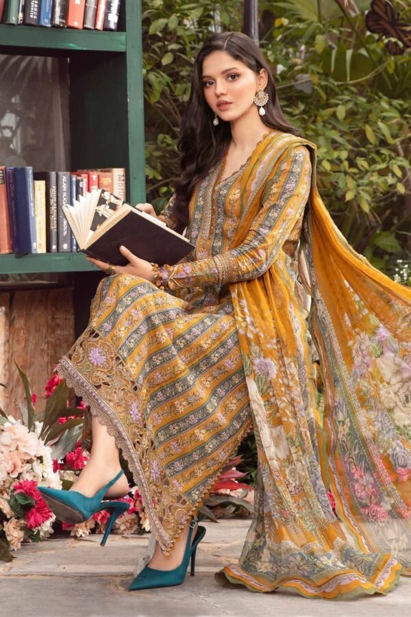 Maria.b Luxury Embroidered 3-Piece - Image 3