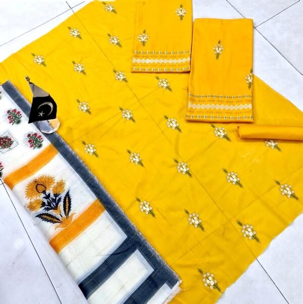 Zs Luxury Embroidered 3-Piece - Image 2