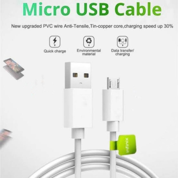 Infinix Fast Original Micro Usb Data Cable - Image 5