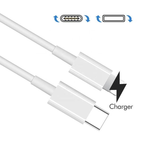 Usb-C To Lightning 8-Pin Pd Fast Charging Cable – Compatible With Iphones, Ipads &Amp; Apple Watches - Image 3