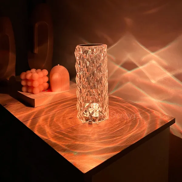 Crystal Rose Diamond Lamp - Image 4