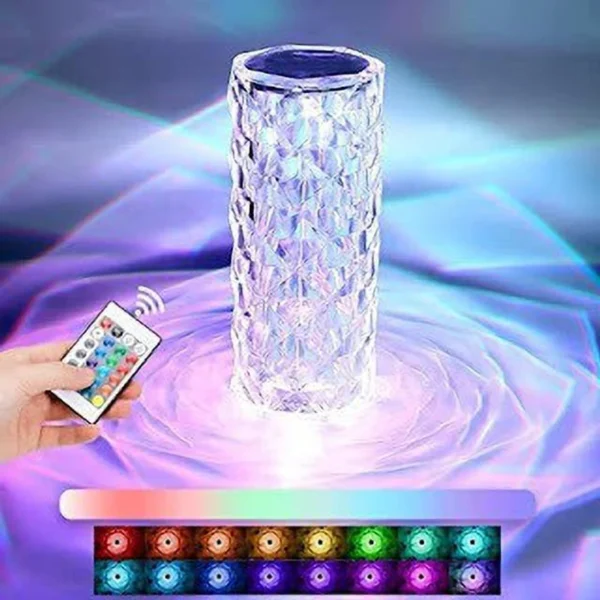 Crystal Rose Diamond Lamp - Image 5